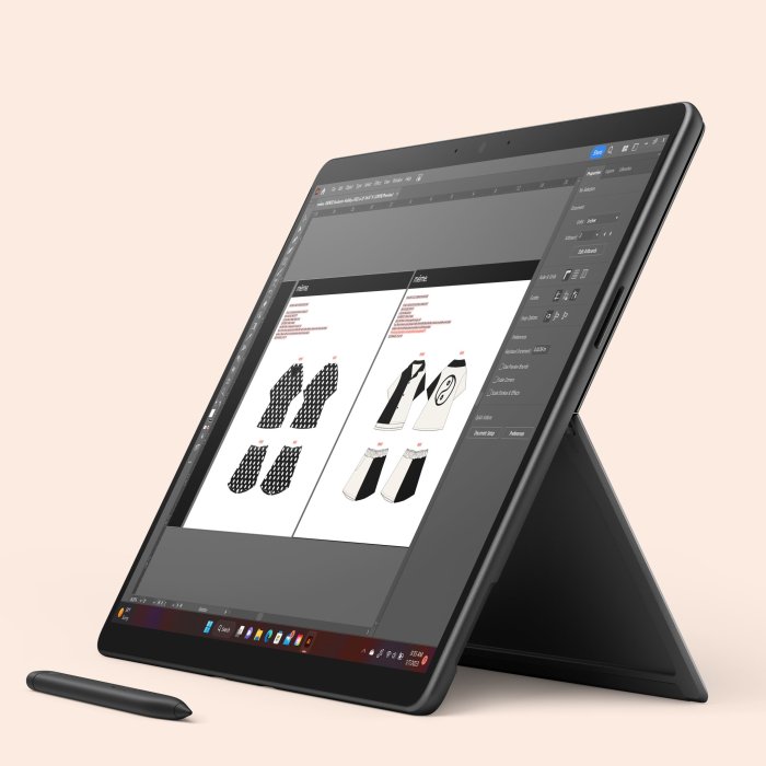 Surface pro photoshop support