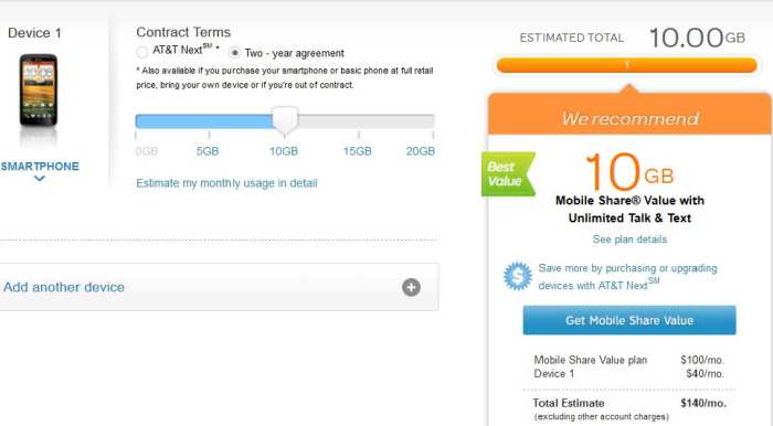 Att introduces plan that offers another 5gb data for free
