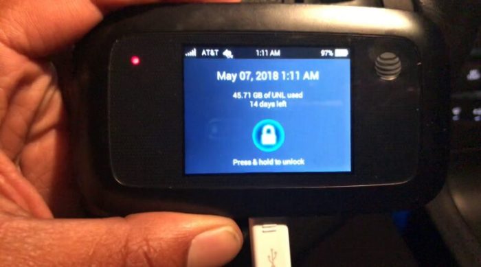 Att unite lte hotspot pricing and availability announced