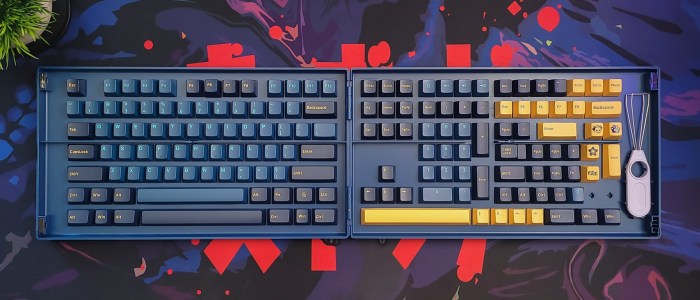 Concept keyboard feature e ink keycaps