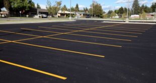 Paint helps lower parking lot temperatures
